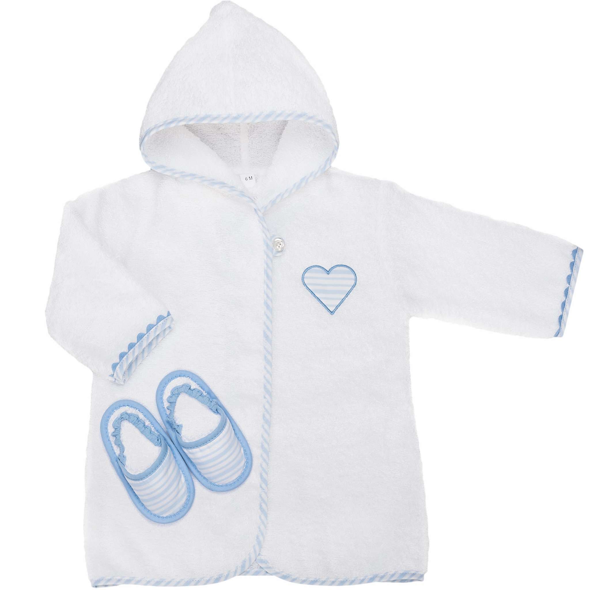 Ballon Blue Badrock 0-6 månader m/tofflor