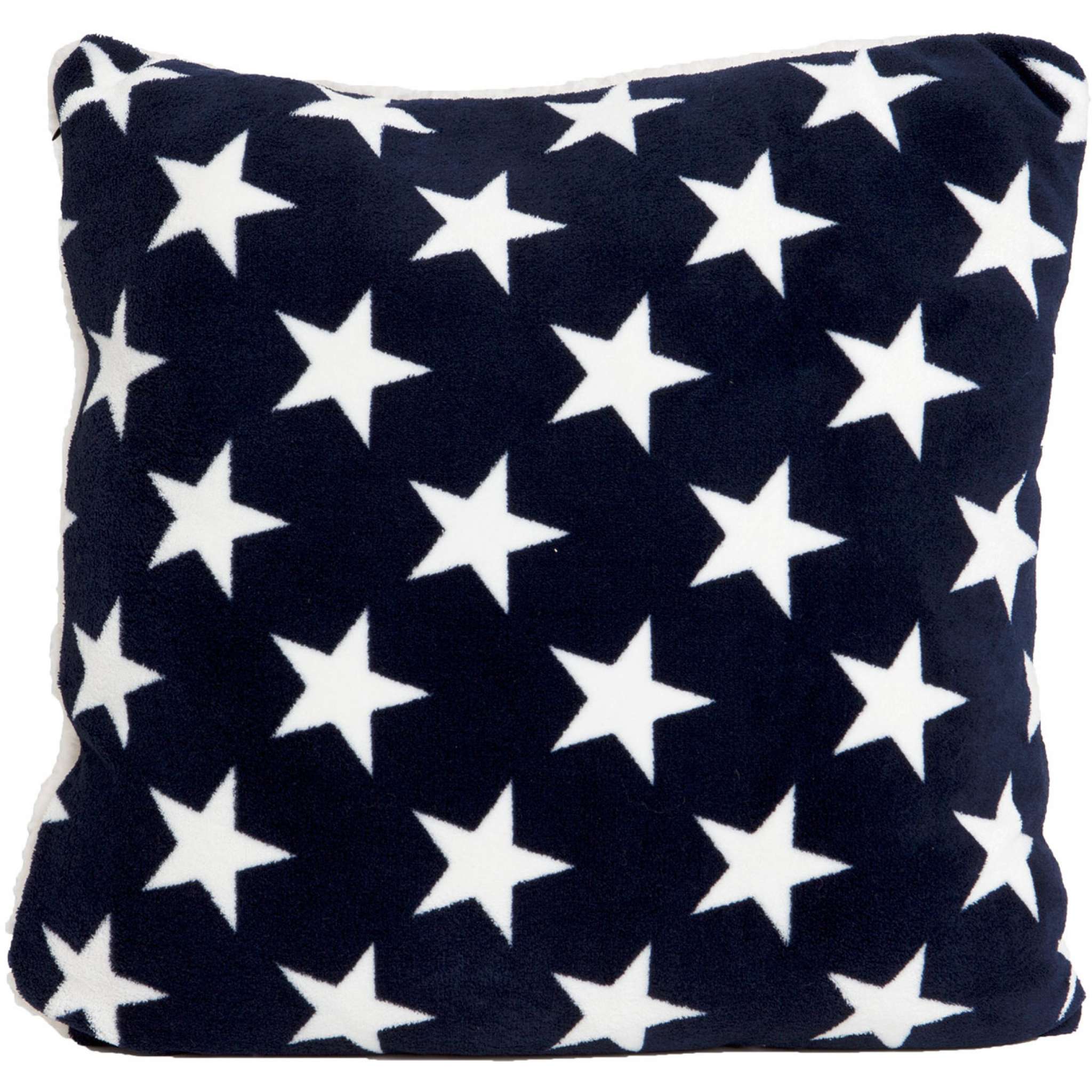 Sherpa kuddfodral med stjärnor