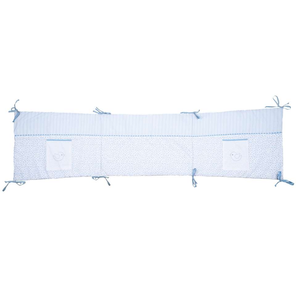 Ballon Blue Spjälsängsskydd