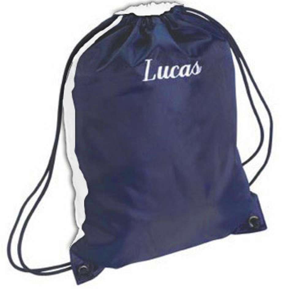 2-färgad gympapåse/shoppingbag