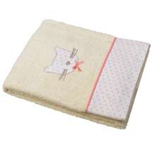 Matcha den fina badrocken Cats med en mjuk och go handduk med personlig brodyr.