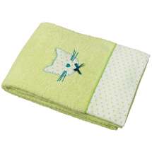 Matcha den fina badrocken Cats med en mjuk och go handduk med personlig brodyr.