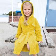 Otroligt mjuk och lätt badrock i bomullsfrotté 