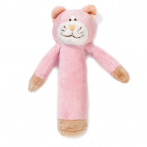 Mjukisdjur och skallra i ett!